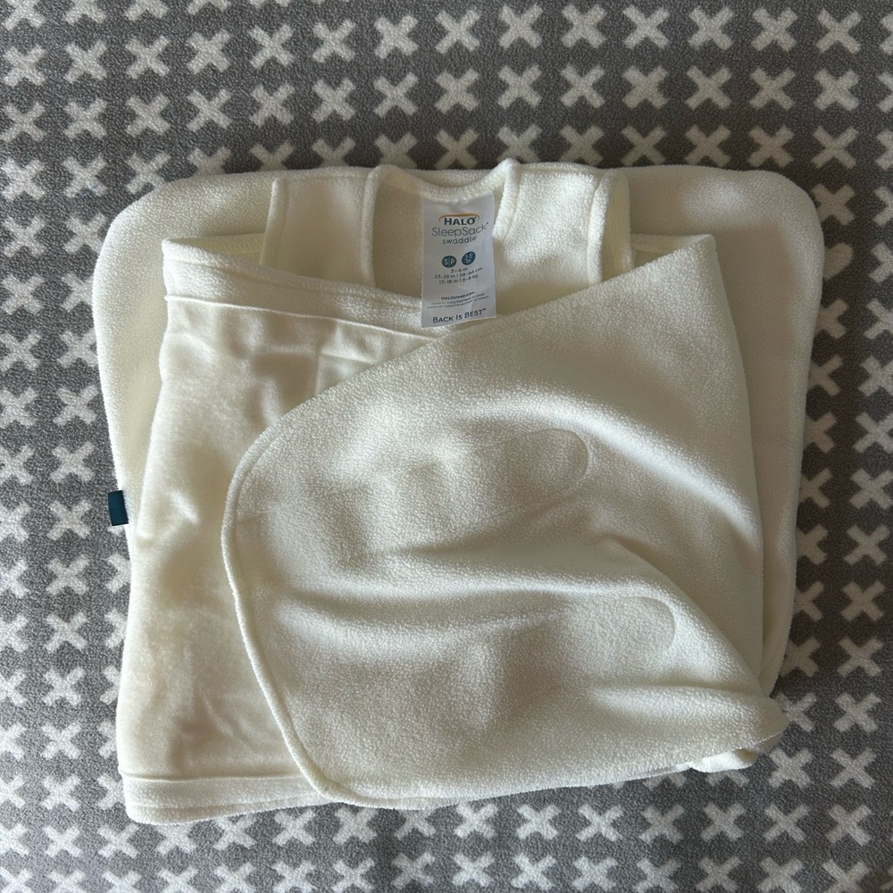 HALO SleepSack Swaddle in Cream